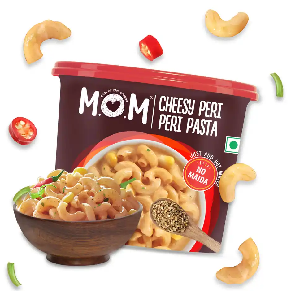 MOM Cheesy Peri Peri Instant Pasta